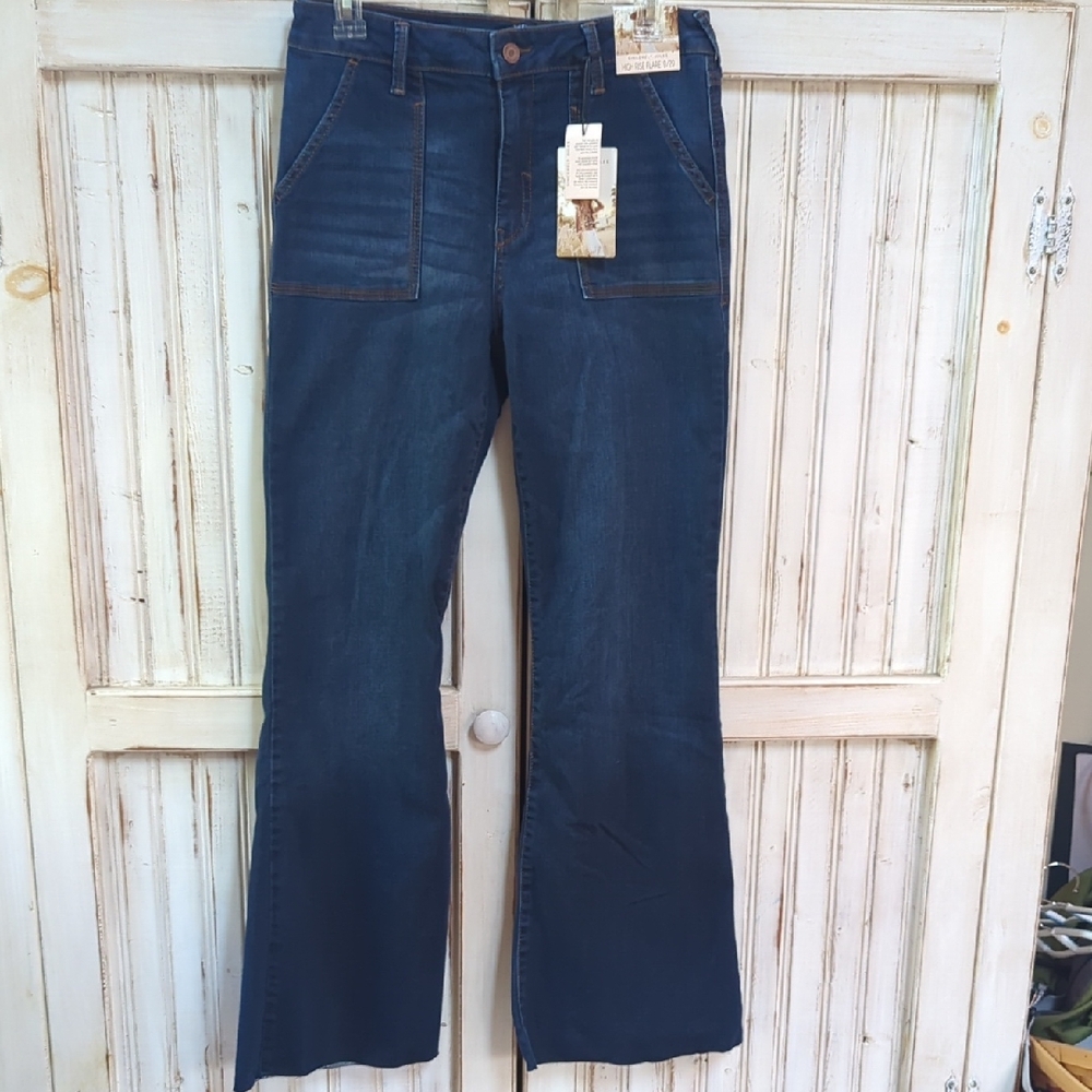 Sincerely Jules High-rise Flare. Size 9